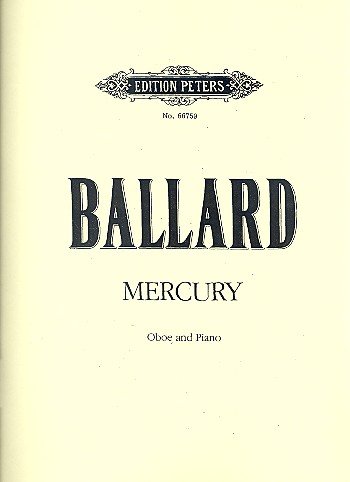 Mercury: für Oboe und Klavier