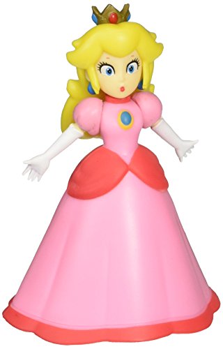 World of Nintendo - Super Mario Brosothers - 6cm Mini-Figur - Prinzessin Peach Figur [UK Import]