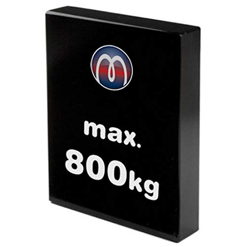 Quadermagnet Neodym (NdFeB) Magnet-Quader - Größe & Stückzahl wählbar - Haftkraft bis 800kg - Extra starke Block-Magnete (Supermagnete), Größe: 111x89x20mm, Epoxid - 800kg Haftkraft