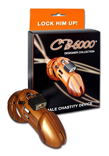 CB-X CB-6000 35 mm Wood Chastity Cage
