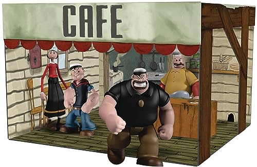 Close Up Popeye 5 Points Actionfigur Deluxe Box Set