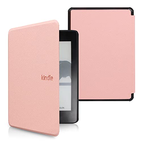 NBHHDH Rosa Cover Für Kindle Paperwhite 11. Generation 6,8 Zoll 2021- Kindle Paperwhite Signature Edition E-Reader Protector Mit Auto Wake/Sleep, 11. Generation