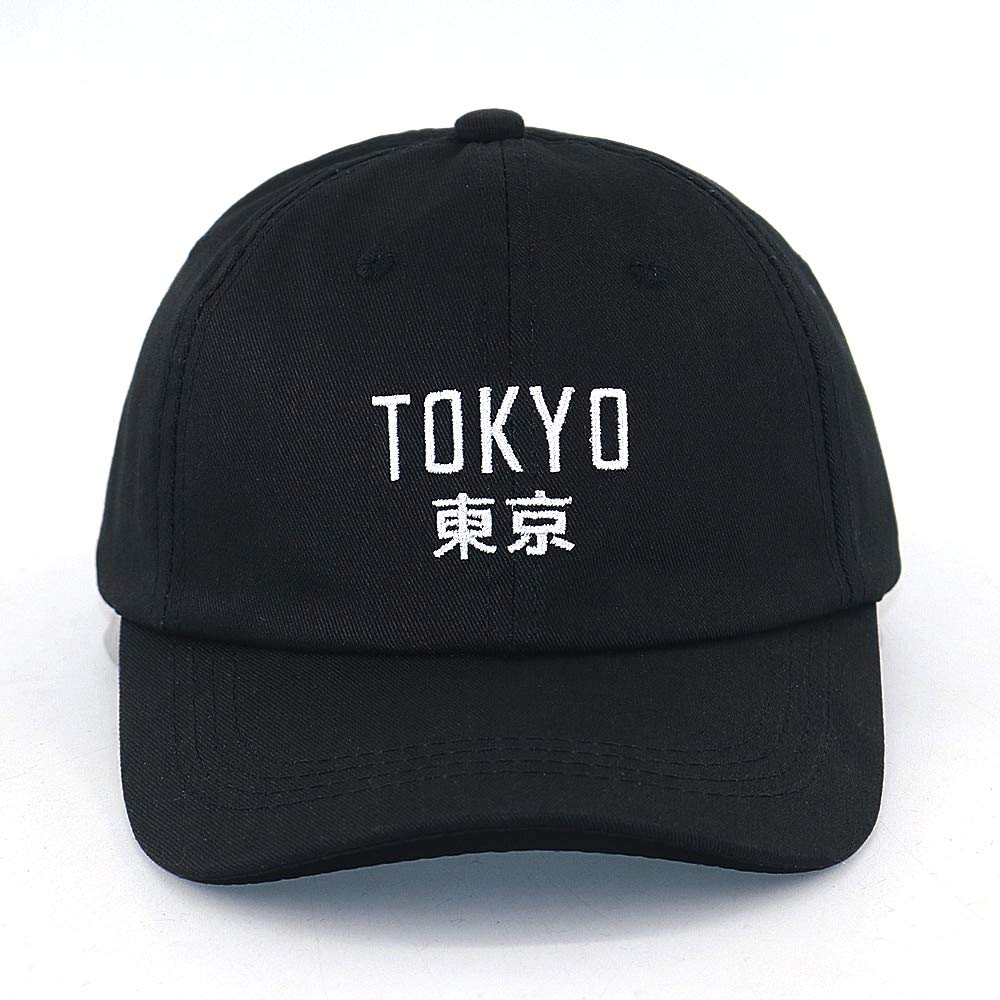 Ksydhwd Baseball Cap New Japan Tokyo Stadt Stickerei Mode Baseball Cap verstellbar Schwarz Hip Hop Snapback Hut