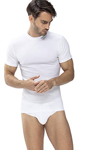 Mey Basics Serie Noblesse Herren Shirts 1/2 Arm Weiß 6