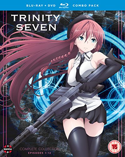 Trinity Seven - Complete Season Collection Blu-ray/DVD Combo Pack [UK Import]