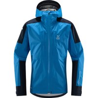 Haglöfs - L.I.M Rugged GTX Jacket - Regenjacke Gr S blau
