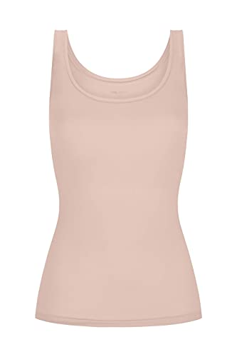 Mey Basics Serie Organic Damen Tops breiter Träger Beige 46