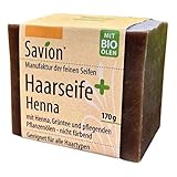 Savion Haarwaschseife+ Henna, 170g