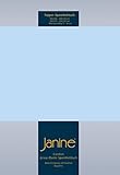 Janine 5001 Topper-Spannbetttuch Elastic 90/190 bis 120/200 cm hellblau Fb. 12