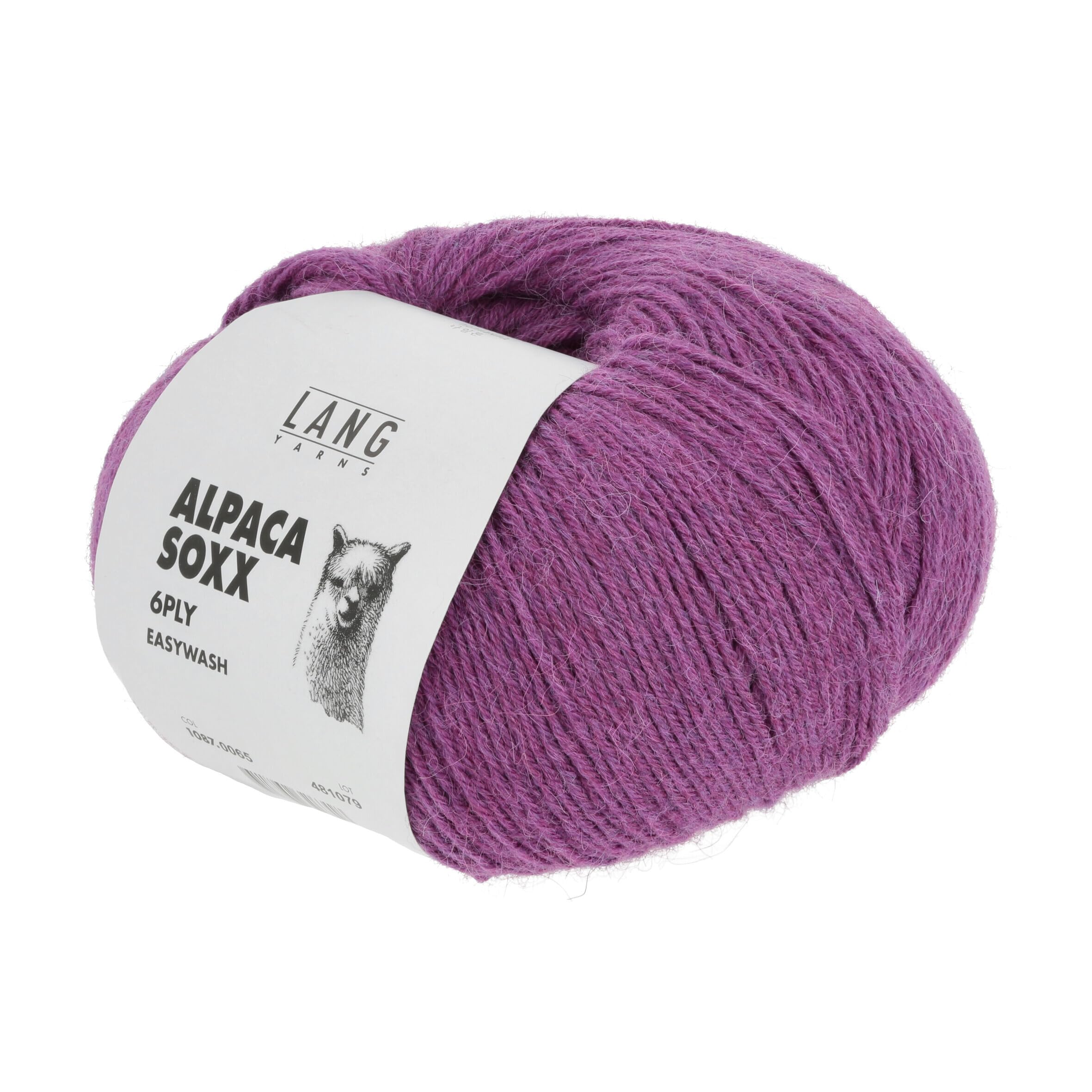 Lang Yarns - Alpaca Soxx 6-fach/6-PLY 0065 pink melange 150 g