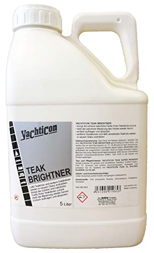 YACHTICON Teak Brightner Entgrauer 5 Liter