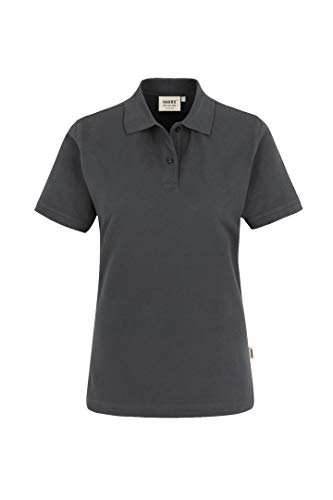 HAKRO Damen Polo-Shirt "Top" 224 - anthrazit - Größe: XL