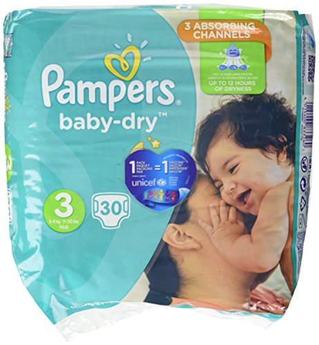 Pampers 81662802 Baby-Dry Pants windeln, weiß