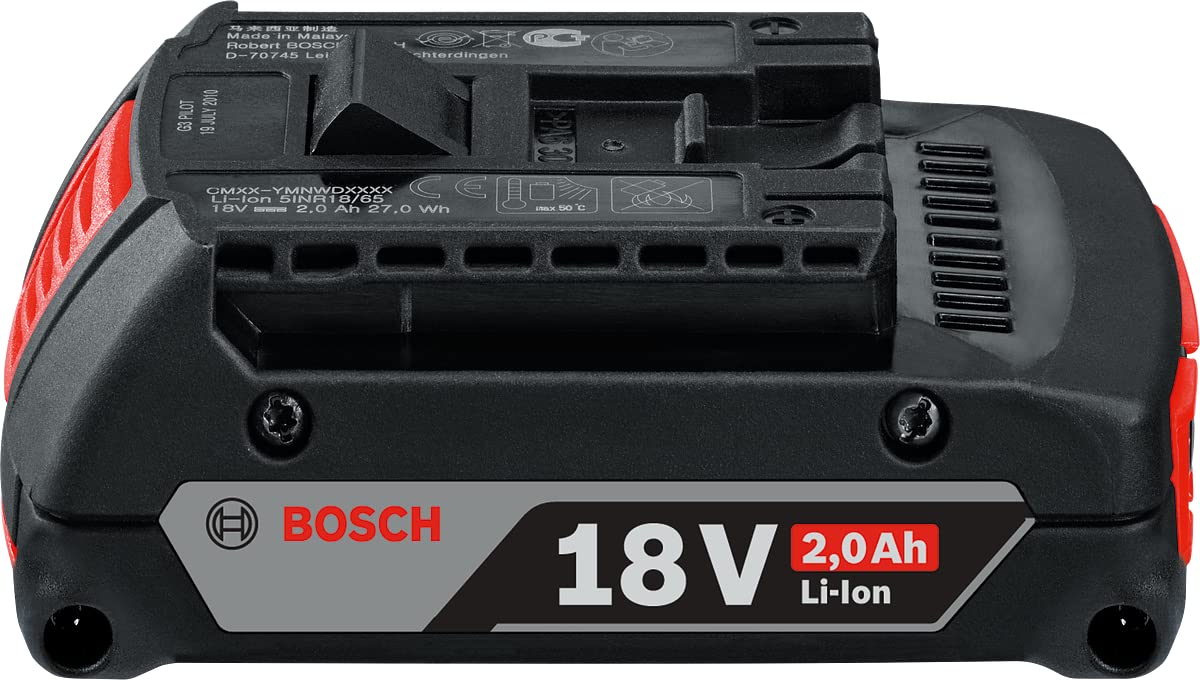 Bosch Professional GBA 18 V 2,0 Ah M-B Einschubakku, 2607336906