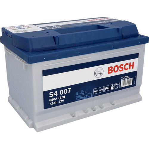 BOSCH Starterbatterie, BOSCH silver, 12V 72 Ah A680 S4 KSN S4 007 - grau