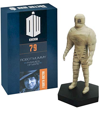 Doctor Who Figur Roboter Mummy aus der Pyramide des Mars, handbemalt, Maßstab 1:21, Sammlerbox #79