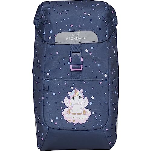 Kinderrucksack CLASSIC MINI Little Unicorn, inkl. Regenüberzug & Extratasche blau