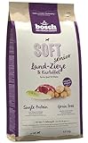 bosch HPC SOFT Senior Ziege & Kartoffel | halbfeuchtes Hundefutter für ältere | ernährungssensible Hunde aller Rassen | Single Protein | grain-free | 1 x 12.5 kg