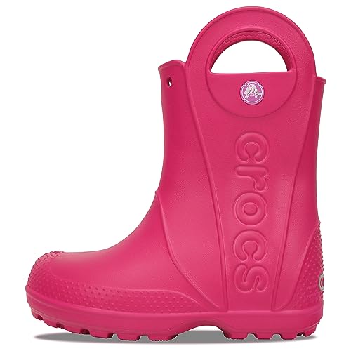 Crocs Unisex-Kinder Handle It Rain Boot Kids 12803-410 Gummistiefel, Blau (Navy, 30/31 EU