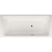 Bette Rechteck-Badewanne Select mit seitlichem Überlauf vorne 180 x 80 cm Weiß