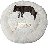 DUCHEN Orthopädisches Hundesofa, Plüsch, beruhigendes Bett, Donut-Design, warm, für den Winter, verbesserter Schlaf, für Hunde und Katzen