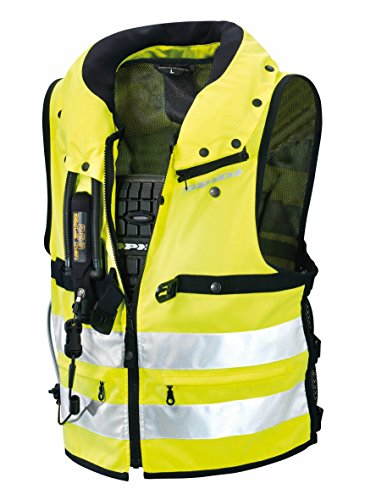 Spidi Motorrad-Safety Protection Neck DPS Tex Vest, Gelb Fluo, Größe M