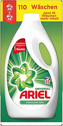 Ariel Universal Waschmittel Flüssig, 6,05 l – 1er Pack (1 x 110 Waschladungen)