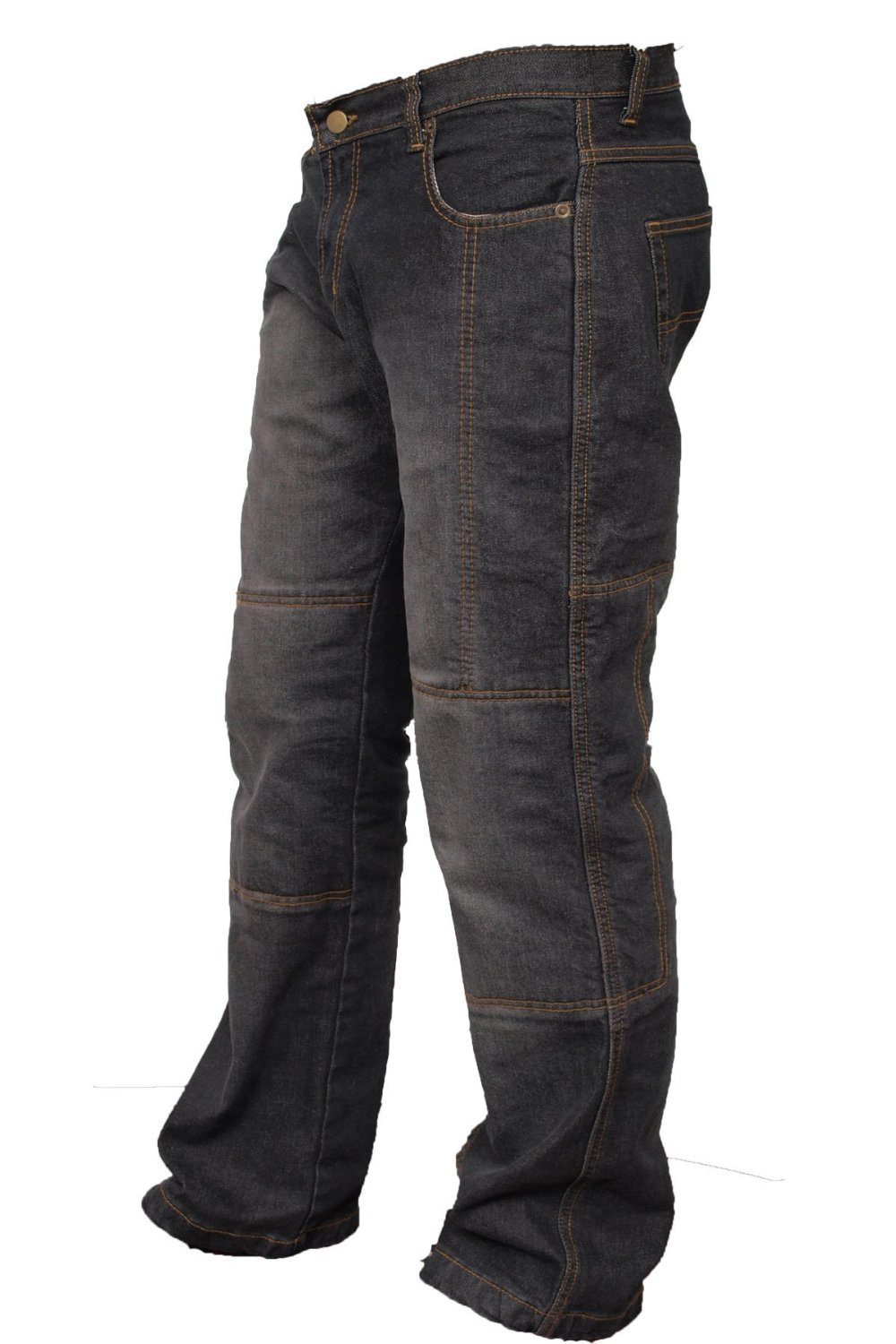 newfacelook Motorradhose Rüstungen Motorrad Hose Jeans Kommt mit Aramid verstärkt Schutzauskleidung, 32W / 30L, Blu