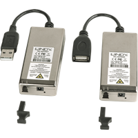 LINDY USB2.0 MM LWL/Fibre Optic Extender - USB-Erweiterung - bis zu 200 m (42702)