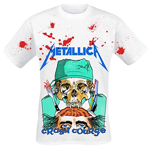 Metallica Crash Course - Jumbo T-Shirt weiß XL