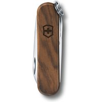 Victorinox Classic SD Wood, 58 mm, Nussbaumholz, in Blister