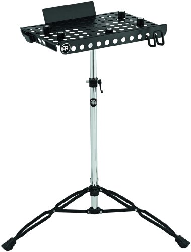 Meinl Percussion TMLTS Laptop Table Stand für Laptops bis 17 Zoll- Größe, chrom/schwarz