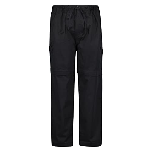 Abraxas Zipp-Off-Hose in schwarz Übergröße 12XL, Größe:12XL