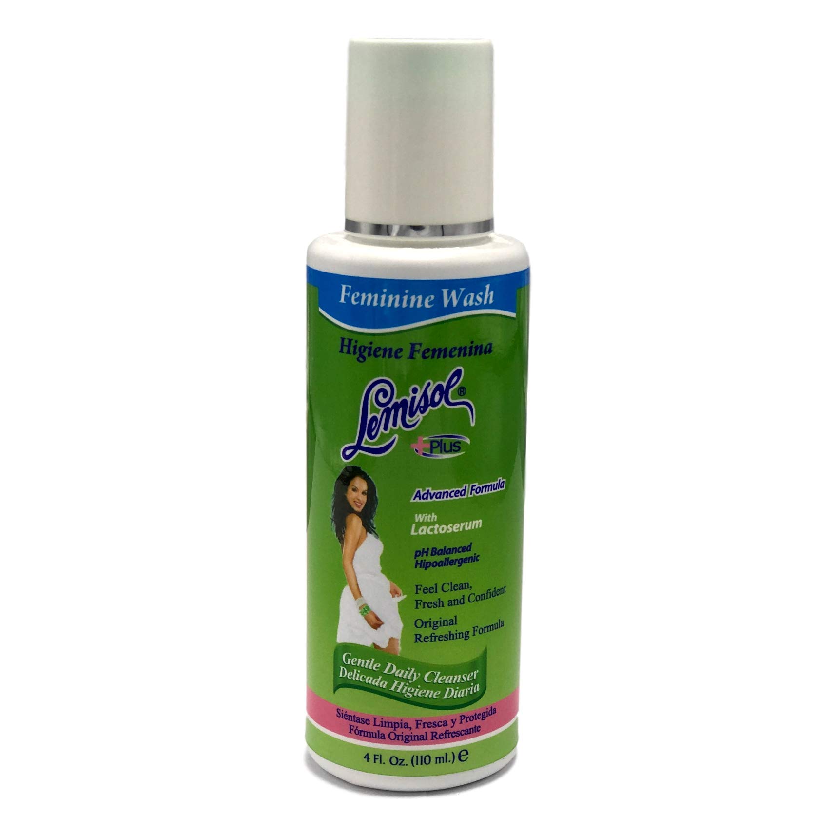 Lemisol Plus Feminine Wash Gentle Daily Cleanser 4oz (2 Pack) by Lemisol