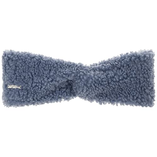 Seeberger Teddy Fur Stirnband Headband Ohrenschutz Ohrenwärmer (One Size - blau)