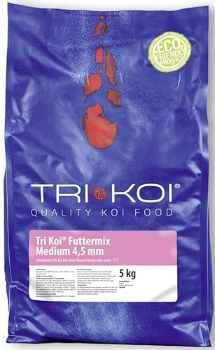 Tri Koi® Futter Mix Medium (4,5mm) unter 15°C, 10 kg