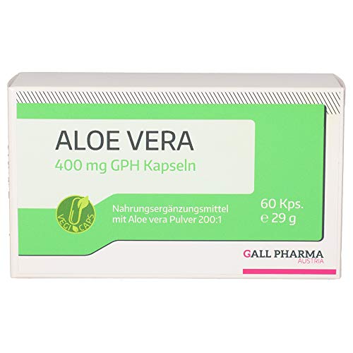 Gall Pharma Aloe vera 400 mg GPH Kapseln, 1er Pack (1 x 60 Stück)