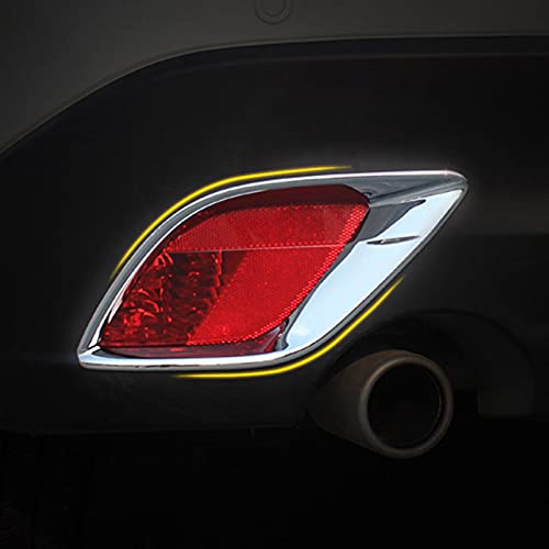 JIERS Für Mazda Cx-5 Cx5 KE 2012-2016, ABS Chrom Heckstoßstange Nebelscheinwerfer Lampenabdeckung Trim Dekoration Auto Styling