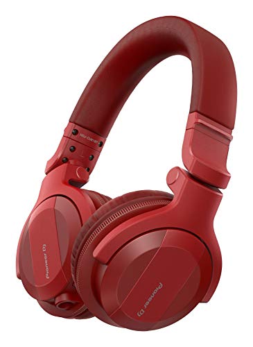 Pioneer DJ HDJ-CUE1BT-R Bluetooth®, kabelgebunden DJ Over Ear Kopfhörer Over Ear Faltbar Rot
