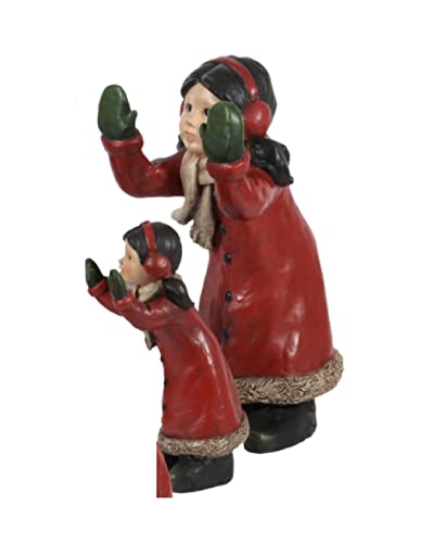 Scheulen Fenstergucker Kids Mädchen 30cm Weihnachtsdeko Poly Figur, Mehrfarbig