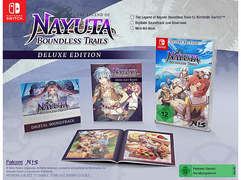 SW THE LEGEND OF NAYUTA: BOUNDLESSTRAILS - [Nintendo Switch]