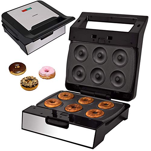 Syntrox Germany Donutmaker MM-1400W mit herausnehmbaren Backplatten