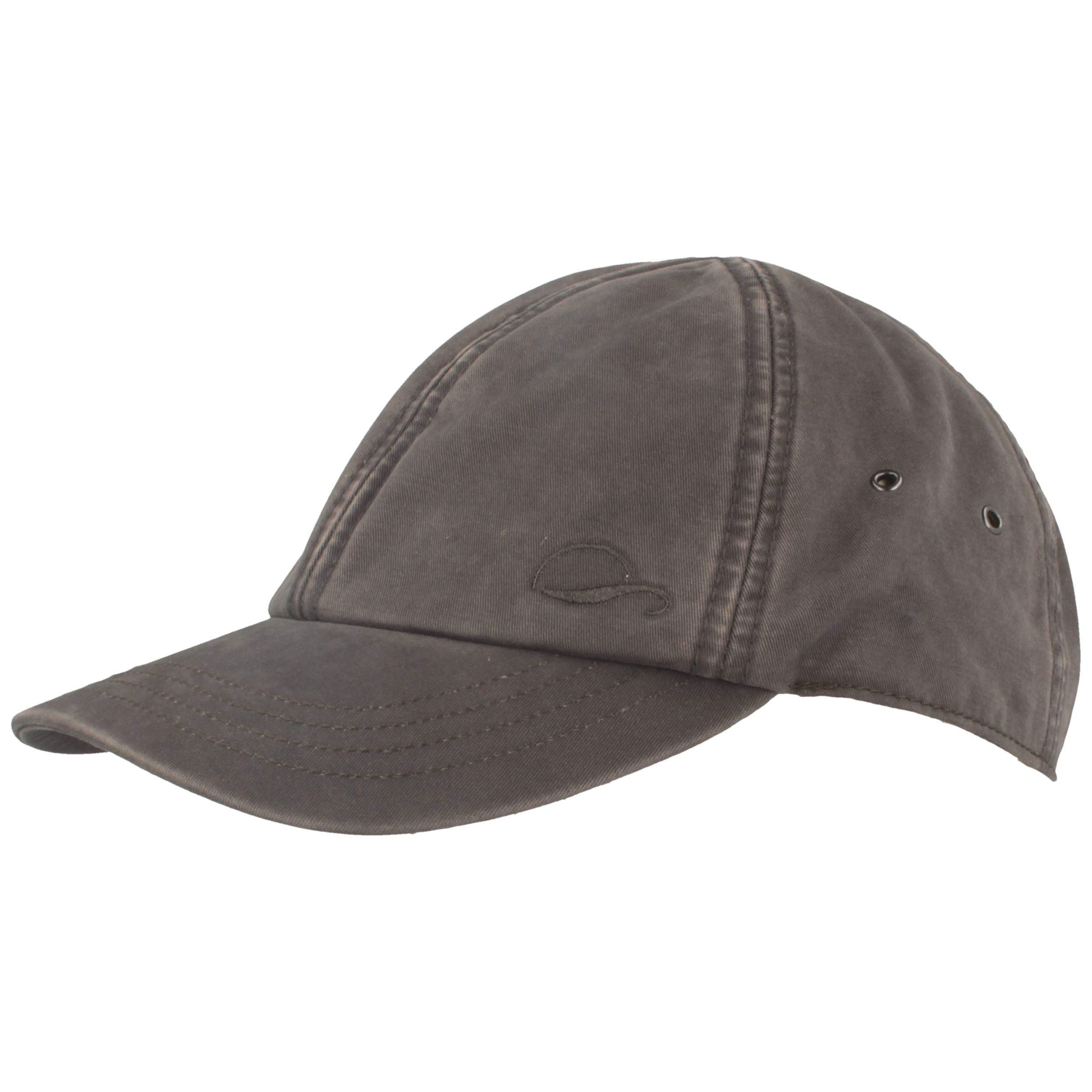 Göttmann Montana Hellbeige Baseball Cap Herrenbaseballcap Basecap Sommercap Kappe UV-Schutz 40+ (18 Grau, 65)