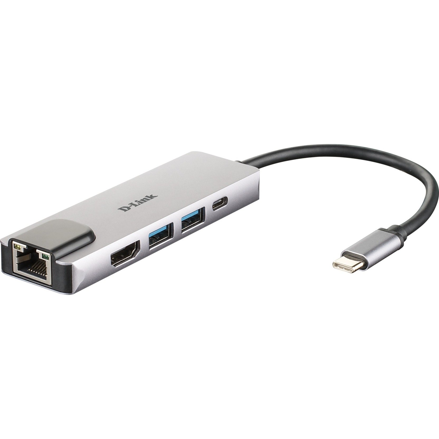 DUB-M520 USB-C Hub mit Ethernet und Powerdelivery, USB-Hub