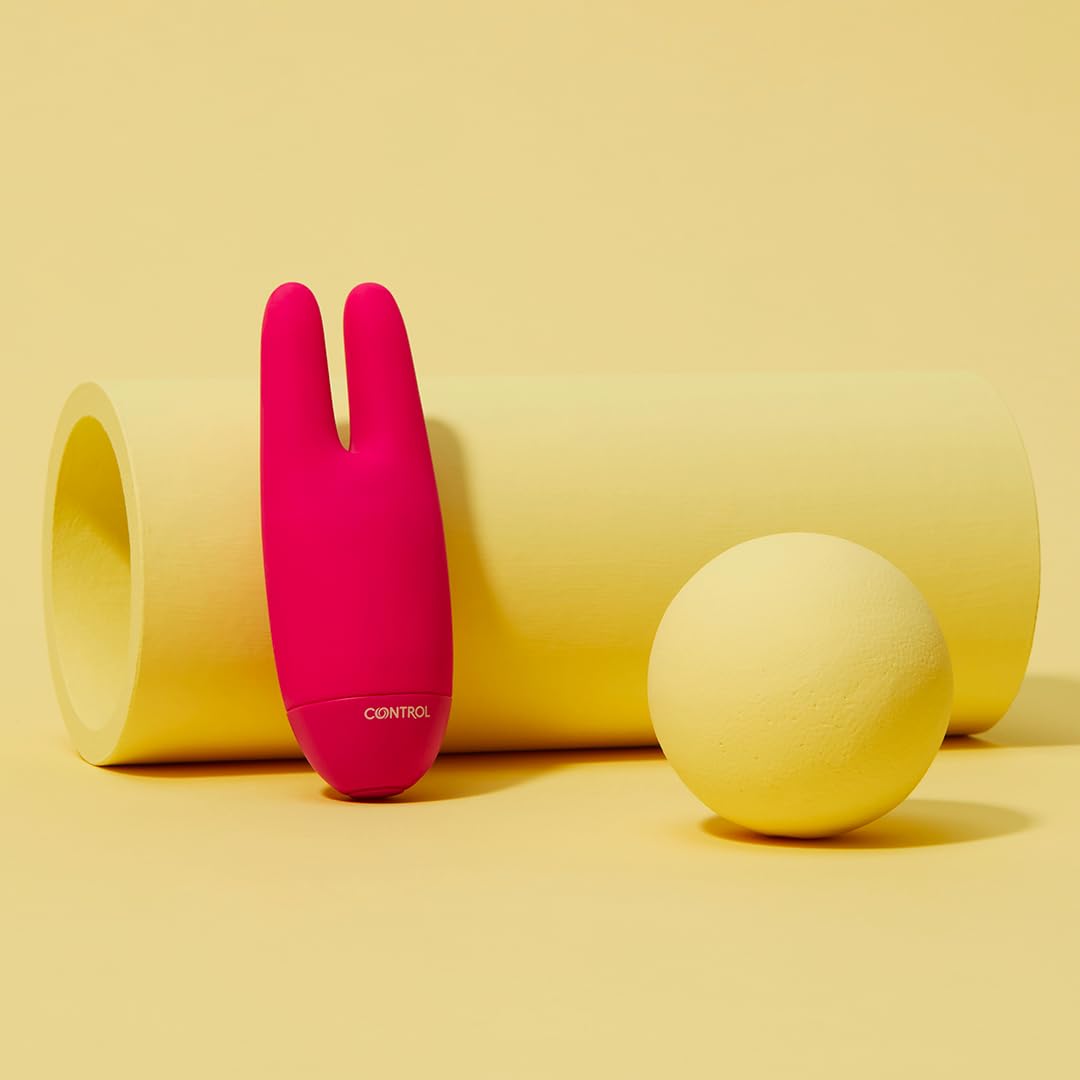 CONTROL DOUBLE VIBES Klitorisstimulator mit vibrierender Doppelspitze