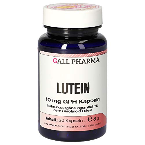 Gall Pharma Lutein 10 mg GPH Kapseln, 30 Kapseln