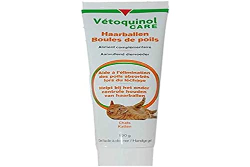 Vetoquinol VTQ Care Haarball Cat Gel Tube von 120 g