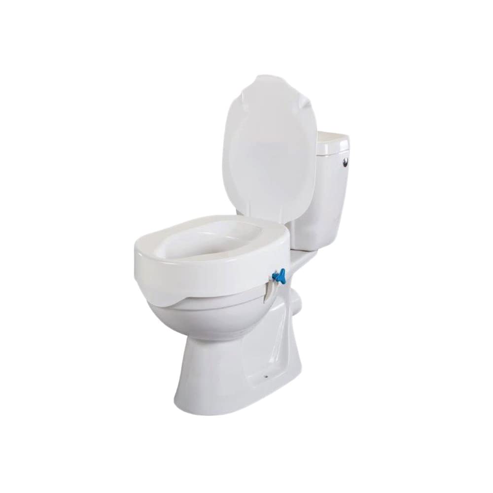 Rehotec Toilettensitzerhöhung mit Deckel 7 cm