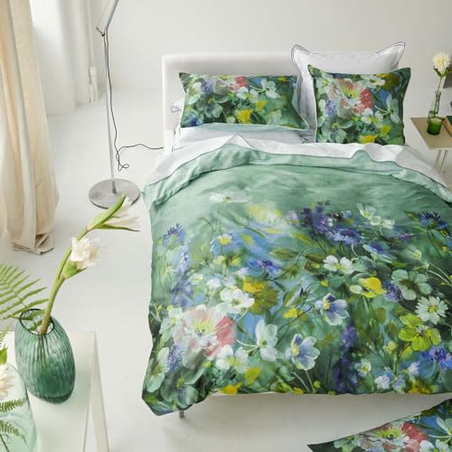Designers Guild Bedruckter Bettbezug aus Baumwollsatin, Gladys Blossom, 140 x 200 cm