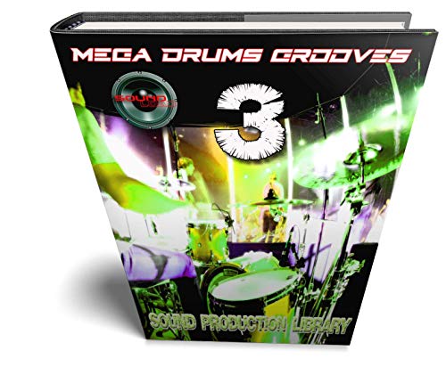MEGA DRUMS GROOVES 3 - Production Samples Library - Kits/Loops/Performances 8.5GB on 2DVDs/download